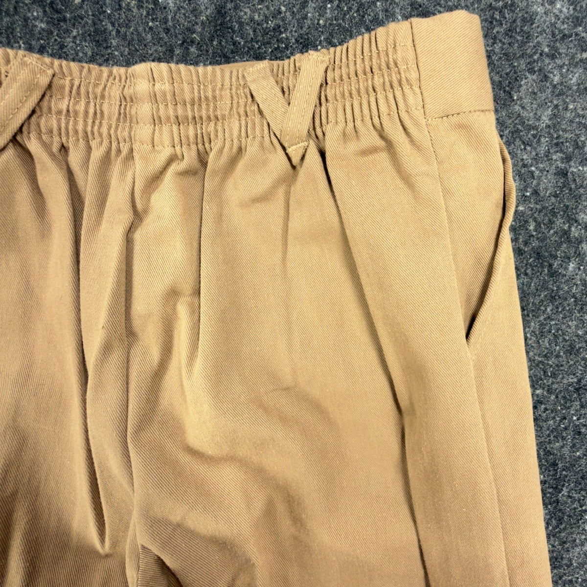 Pete's Partner Vintage Pleated Chino Pants Boys 6 Tan Cotton NWT Made in USA - take2supply