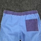 Generation One Vintage 90s Swim Trunks Boys L 14-16 Blue Cotton NWT - take2supply