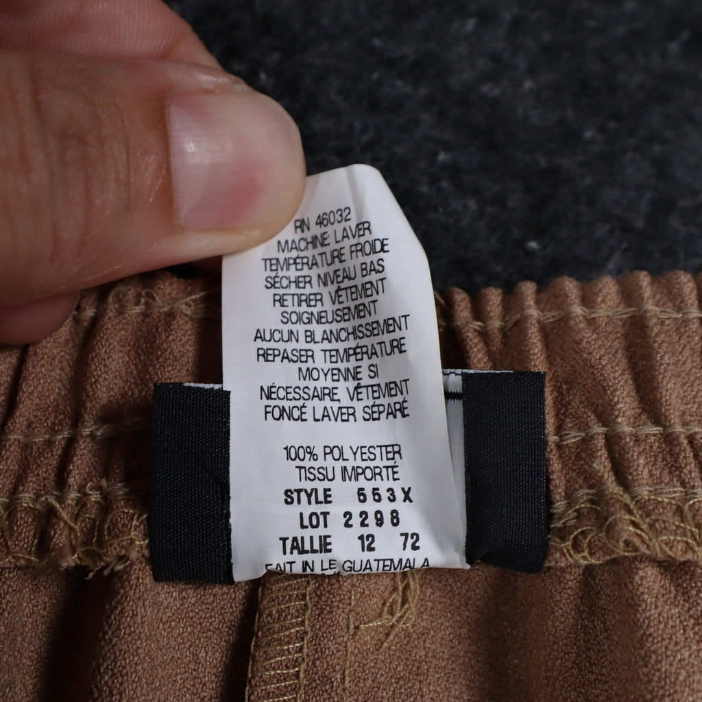 Southern Lady Pants Womens 12 Light Camel Pull On Straight Leg NWT NOS - take2supply