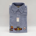 Ely Lil Kids Boys 4 Blue Oxford Shirt Long Sleeve Button Down Collar NIP - take2supply
