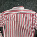 US Polo Assn Striped Button Down Shirt Mens XL Red White Cotton NWT - take2supply