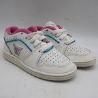 Willits Wind Sneakers Toddler 7.5 M Vintage 90s White Pink Butterfly Leather 288 - take2supply