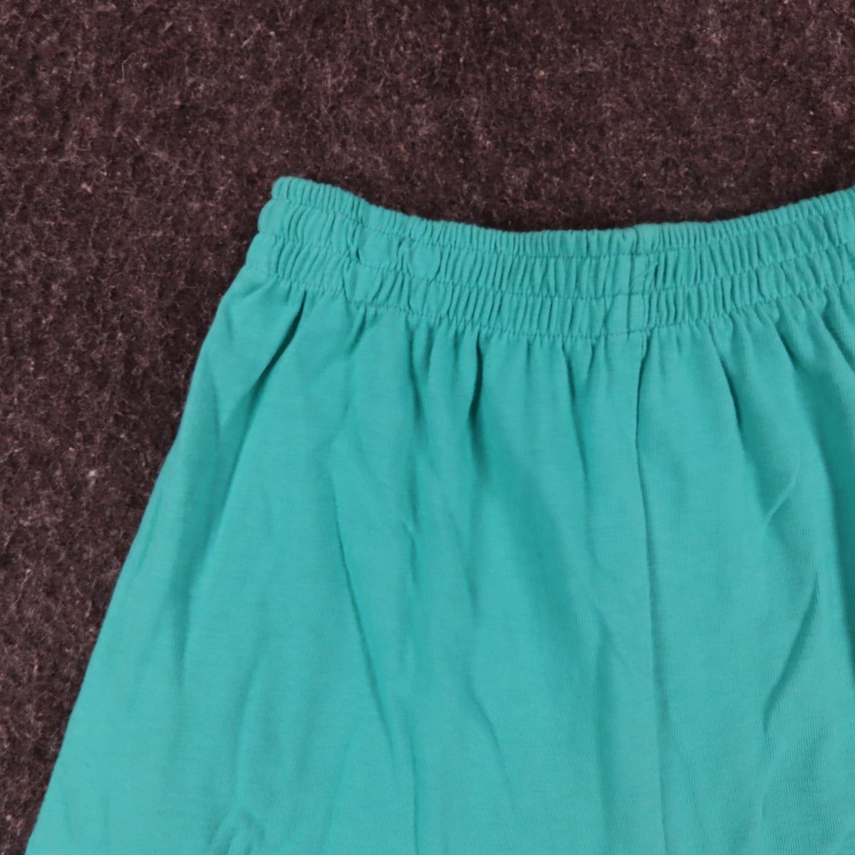 Hang Ten Shorts Womens XS Vintage 90s Teal Green Cotton Knit Made in USA NWT - take2supply