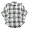 Salmon River Traders Plaid Flannel Shirt Mens XL Grey Wool Blend NWT C471 - take2supply
