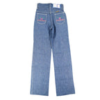 Young Maverick Vintage Girls 8 Slim Floral Embroidered Jeans NWT - take2supply