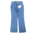 Wrangler Y2K Cowboy Cut Boot Cut Jeans Womens 7/8x32 Blue Denim NWT - take2supply