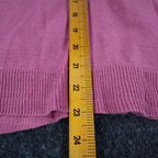 Southern Lady Petite PXL Pink Embellished Hooded Zip Cardigan Sweater NWT - take2supply