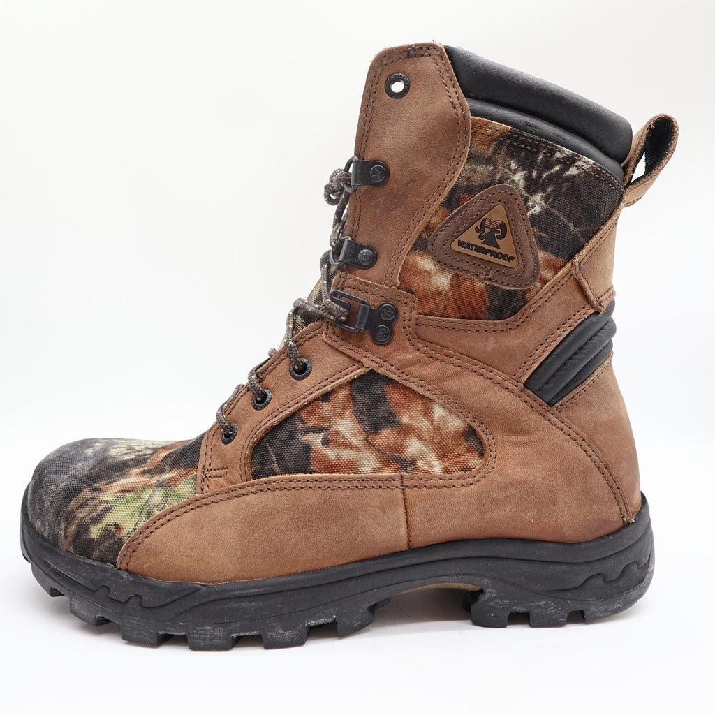 Rocky ProLight 1572 Hunting Boots Mens 9 M Brown Camo Leather Waterproof NWT - take2supply