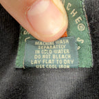 Ferruche Henley Shirt Mens M Black 100% Cotton Long Sleeve Casual New - take2supply