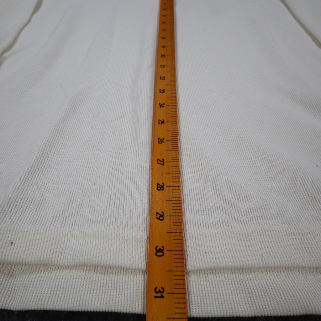 Sport Timer Floral Polo Shirt Womens XL Vintage 90s Cream Made in USA NEW - take2supply