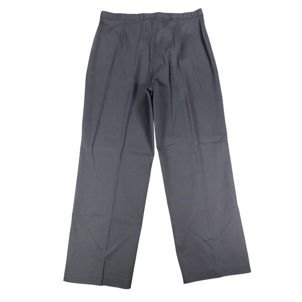 Company Collection Pants Womens 16 Y2K Black Cotton Stretch Straight Leg NWT - take2supply