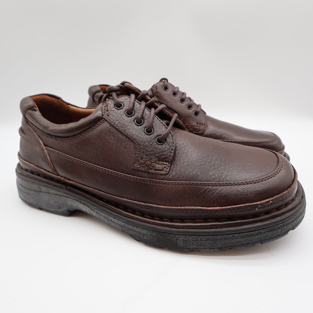 Hush Puppies Summit Persimmon Mens 8.5 Brown Leather Casual Oxford Shoes 14191 - take2supply