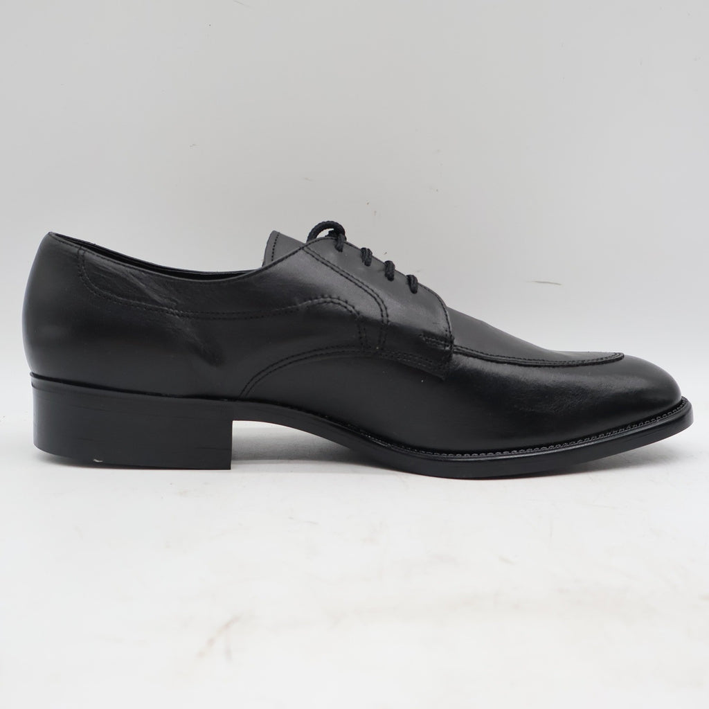 Barclay Oxford Dress Shoes Mens 12 D Vintage Black Leather U-Toe Deadstock 48011 - take2supply