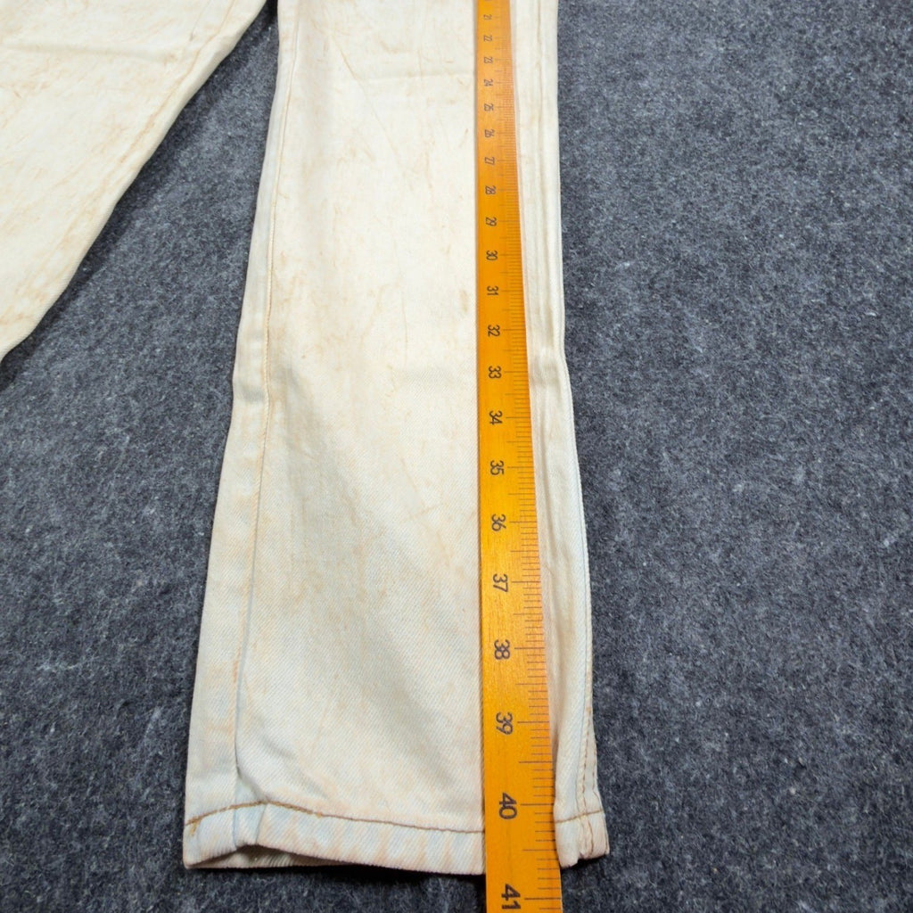 Bugle Boy Vintage 90s Jeans Womens 7 Tan Cotton NWT Made in USA High Waist Denim - take2supply