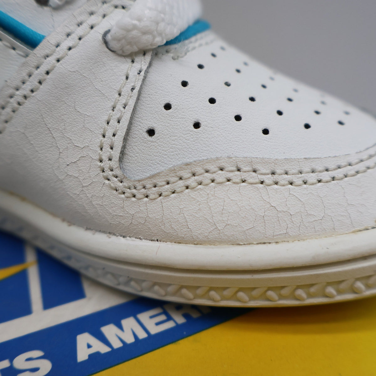 Willits Wind Sneakers Toddler 7.5 M Vintage 90s White Pink Butterfly Leather 288 - take2supply
