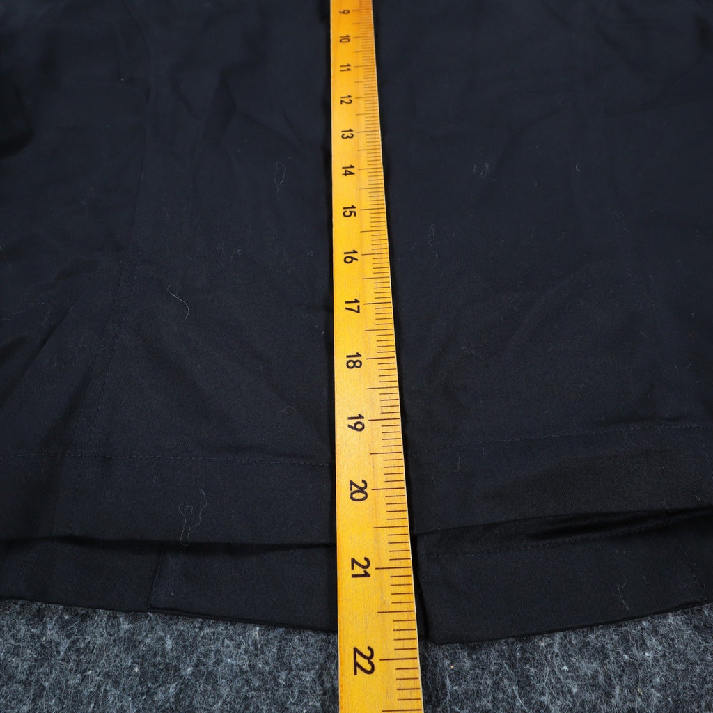 Sharagano Studio Jacket Womens M Black Short Puff Sleeve Cropped Cotton 182674 - take2supply