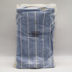 Mark VII Dress Shirt 16.5 32/33 Blue Stripe White Contrast Collar USA New - take2supply