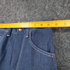Maverick Jeans Boys 12 Slim 24x27 Vintage 70s Blue Cotton Poly Straight Leg USA - take2supply