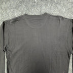 Ferruche Henley Shirt Mens M Black 100% Cotton Long Sleeve Casual New - take2supply