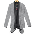 Dusak Designs Open Front Cardigan Womens S Textured Knit Made in Canada NWT - take2supply