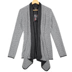 Dusak Designs Open Front Cardigan Womens S Textured Knit Made in Canada NWT - take2supply