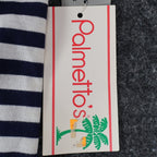 Palmetto's Striped Tank Top Womens Medium Vintage Deadstock Navy White A1992227 - take2supply