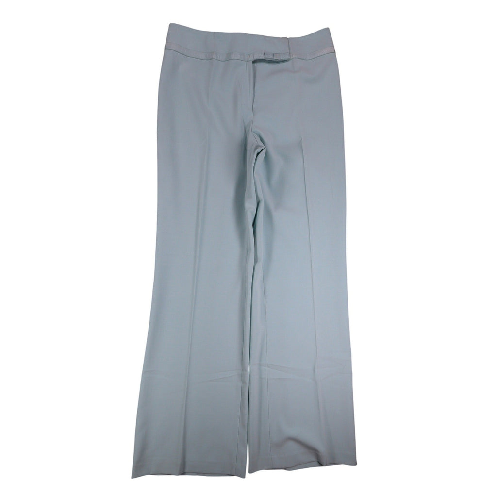 AGB Byer California Pants Womens 10 Y2K Light Blue Wide Leg Stretch Trousers NEW - take2supply