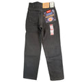Levi's 550 Girls 11 Slim Black Vintage Jeans USA Made NWT - take2supply