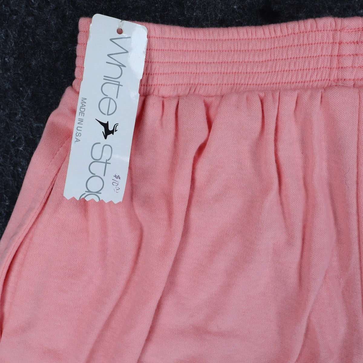 White Stag Shorts Womens Small Vintage 90s Pink Cotton Blend Deadstock USA Made - take2supply