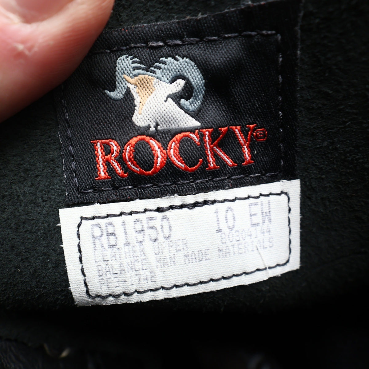 Rocky 1950 Boots Mens 10 EW Black Leather Thinsulate Insulated New In Box - take2supply