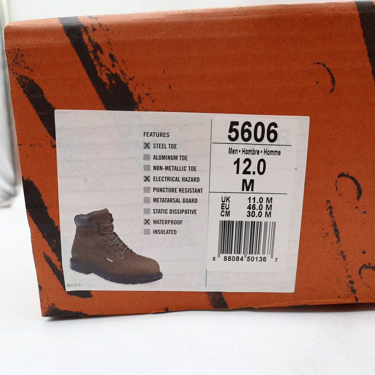 Worx by Red Wing Steel Toe Work Boots Mens 12 Brown Leather Waterproof NEW 5606 - take2supply