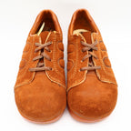 Walker Oxford Sneakers Kids 12 D Vintage 70s Rust Suede Platform Made in USA - take2supply