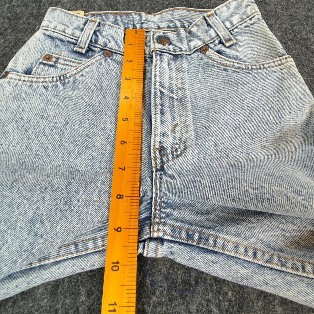 Levis 550 Jeans Boys 11 Slim Vintage 90s Light Acid Wash Denim Made in USA NWT - take2supply