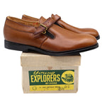 Young Explorers by Lyons Boys 13.5 Vintage Deadstock Leather Monk Strap Loafers - take2supply