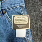 John Deere Carpenter Shorts Kids Size 16 Stone Wash Denim Blue Cotton NWT - take2supply