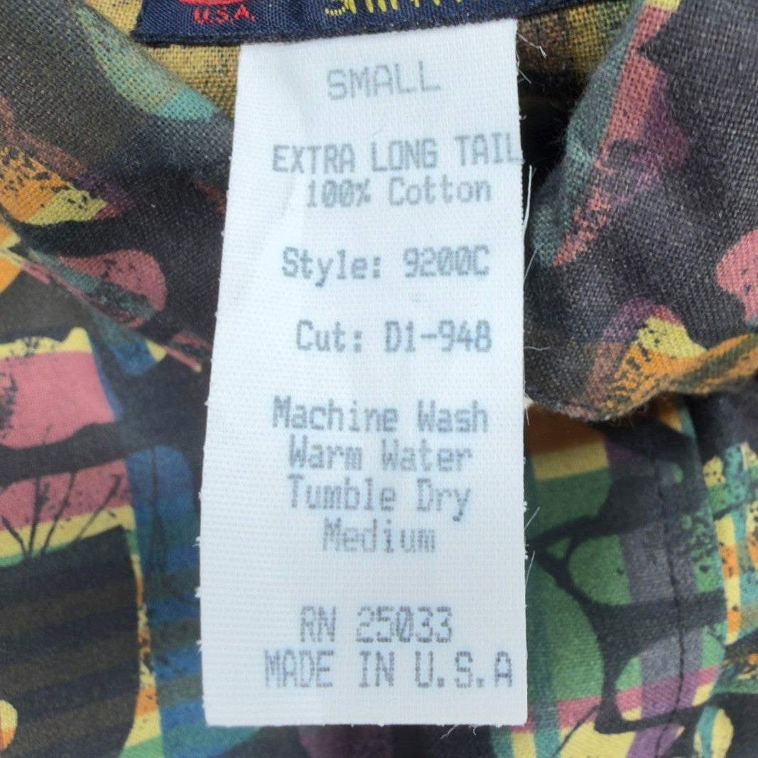 Ruddock Bros Vintage 90s Button Down Mens Small Multi Cotton New - take2supply