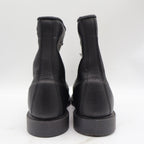 Walker SafetyFirst Steel Toe Work Boots Mens 13 D Vintage 90s USA Black Leather - take2supply