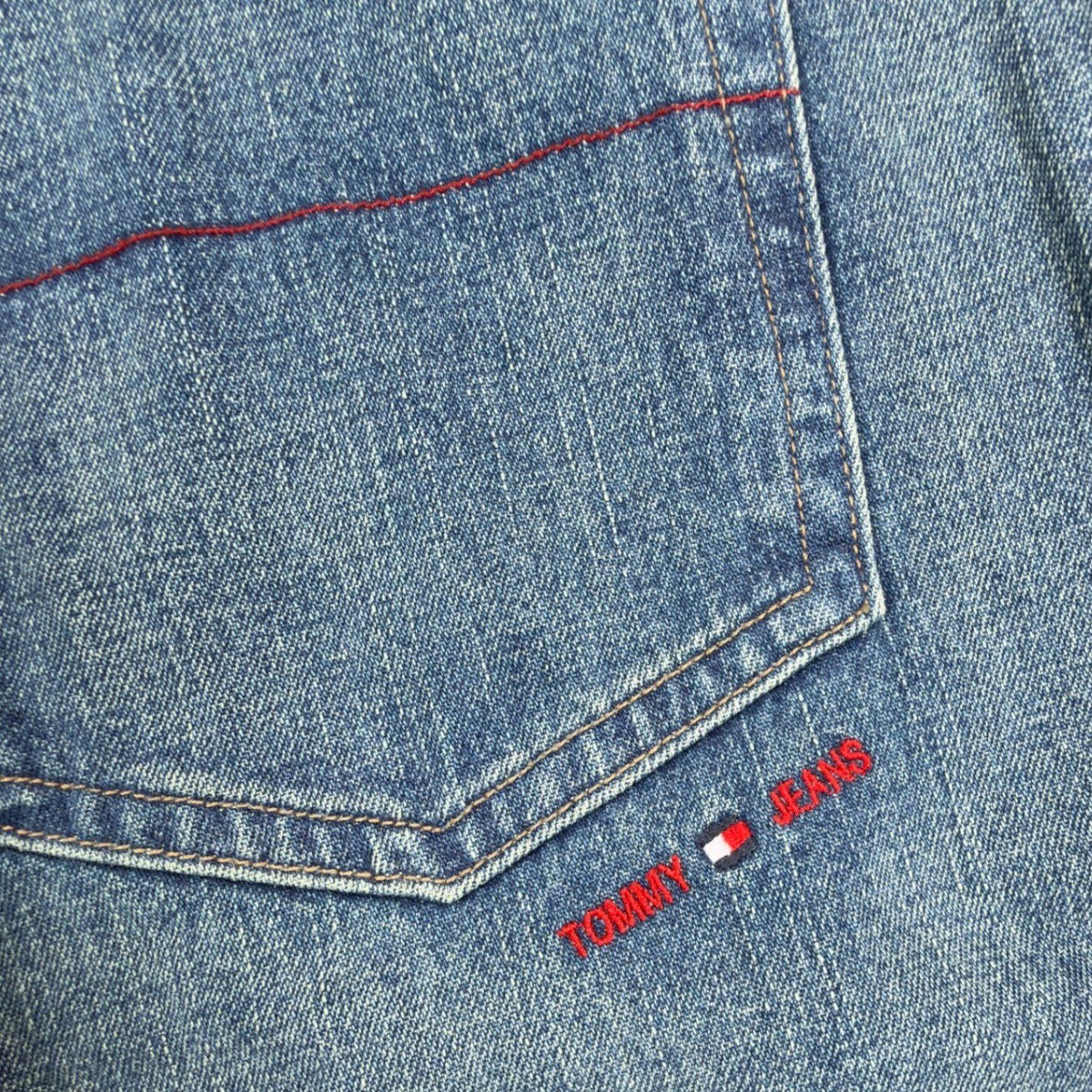 Tommy Hilfiger Y2K Slouch Fit Jeans Boy 20 Blue Cotton NWT Deadstock - take2supply