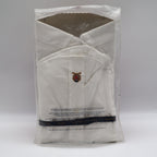 Tommy Hilfiger Shirt Boys 6 White Non Iron Cotton Long Sleeve Crest Cuff NWT - take2supply