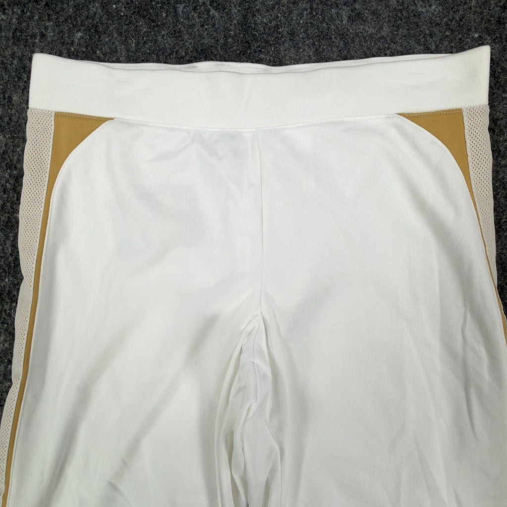 Nike Y2K Dri-FIT Athletic Shorts Womens Small White Gold 238735-100 NWT - take2supply