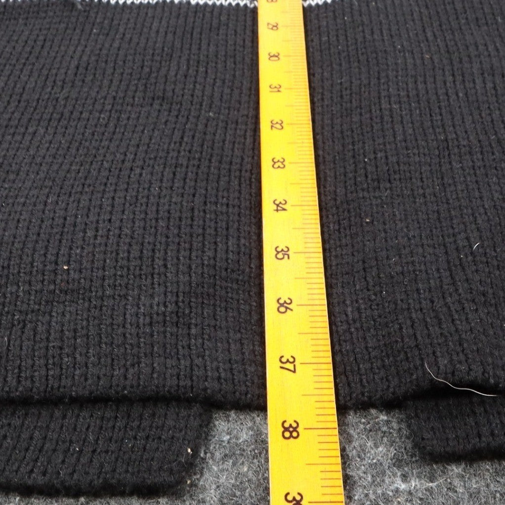 VioletRuby Cardigan Womens Medium Black Grey Ombre Open Front Longline Duster - take2supply
