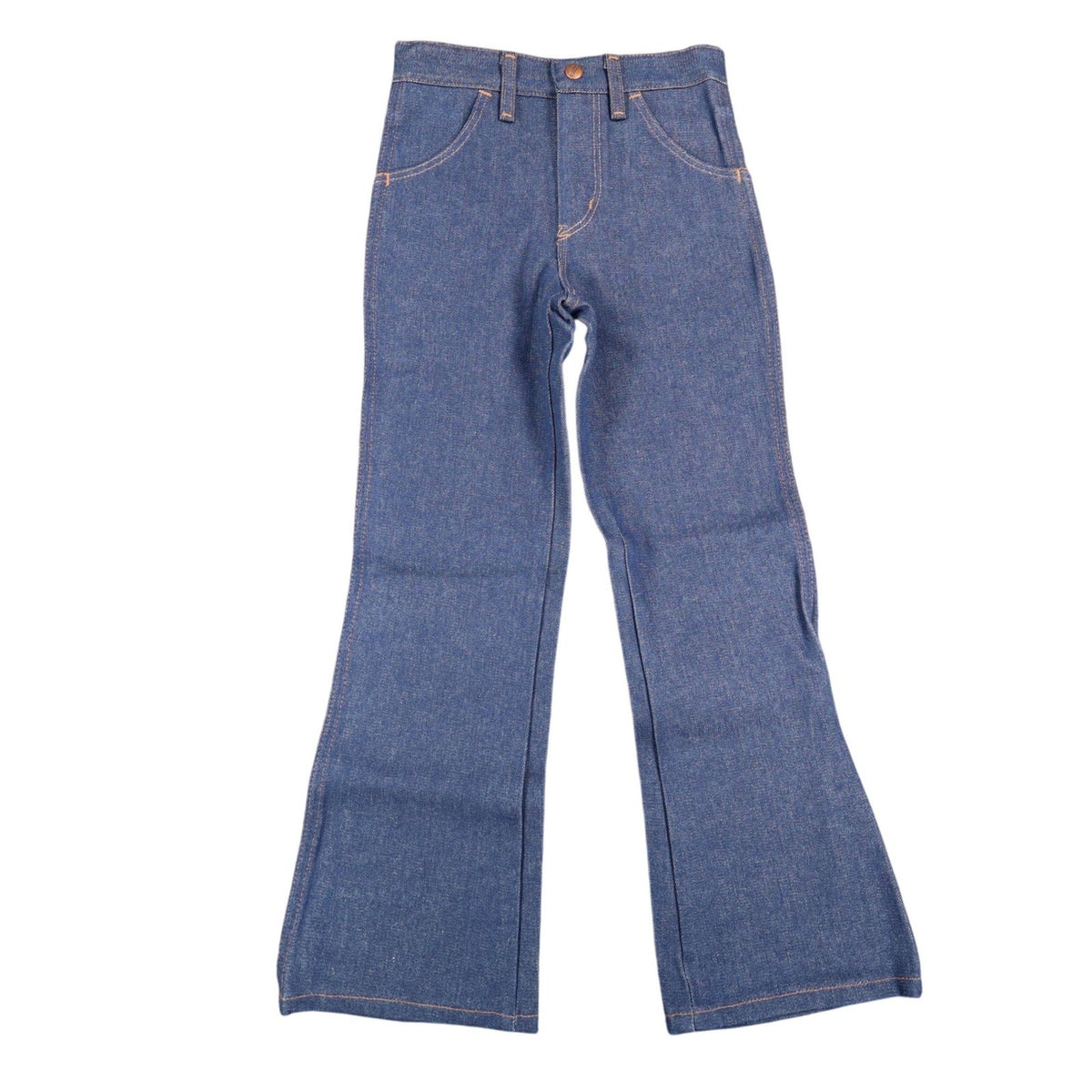 Maverick Western Boot Jean Boys 9 Reg Vintage Indigo Blue Denim Made in USA NEW - take2supply