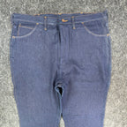 Maverick Vintage 70s Bootcut Jeans Mens 40M Dark Wash Indigo Cotton NWT NOS USA - take2supply