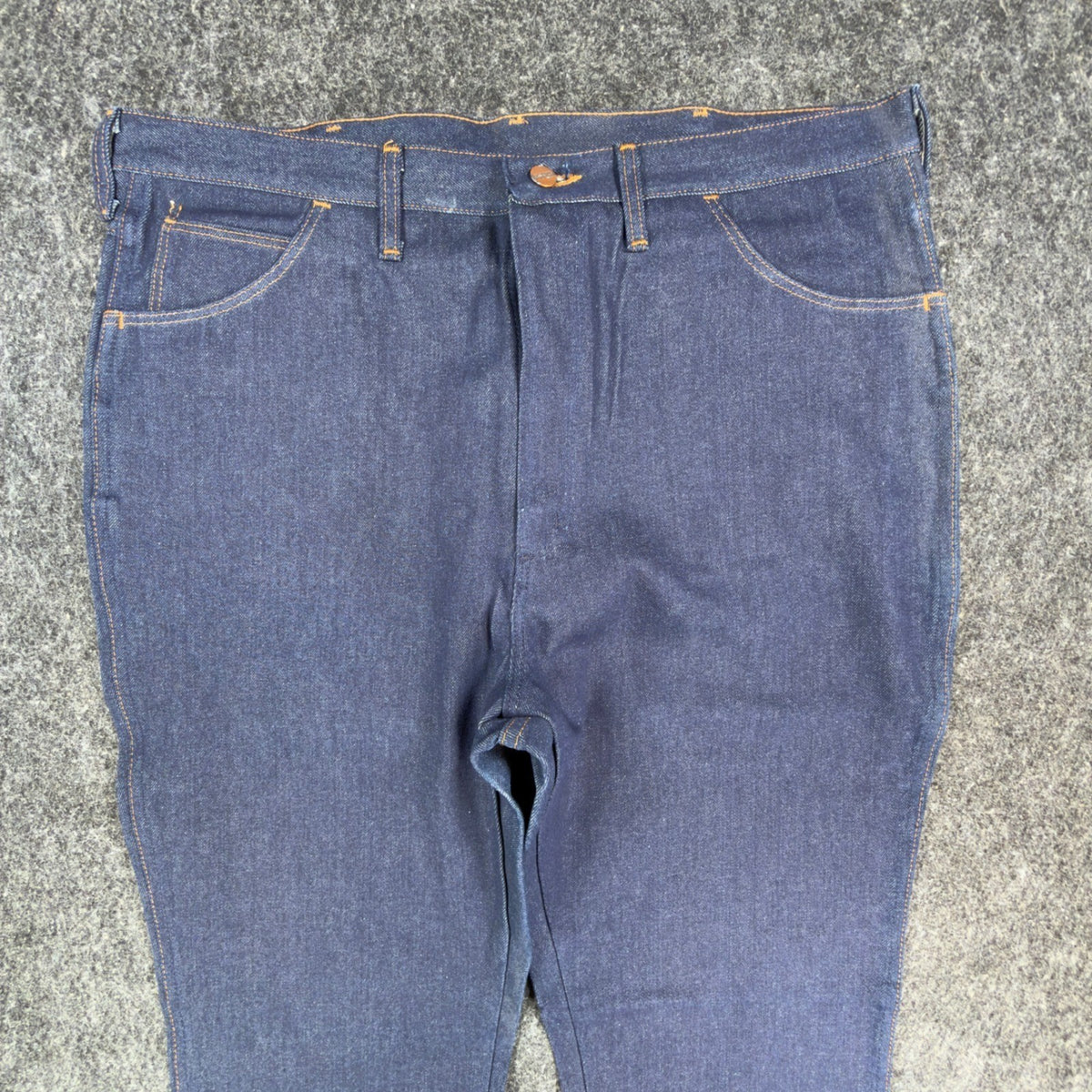 Maverick Vintage 70s Bootcut Jeans Mens 40M Dark Wash Indigo Cotton NWT NOS USA - take2supply