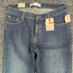 Levis 550 Relaxed Fit Jeans Boys Size 14 Husky 33x28 Blue Denim NWT - take2supply
