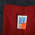 Toddy Winks Vintage Boys 5 Red Flare Pants Cotton Blend NWT USA - take2supply
