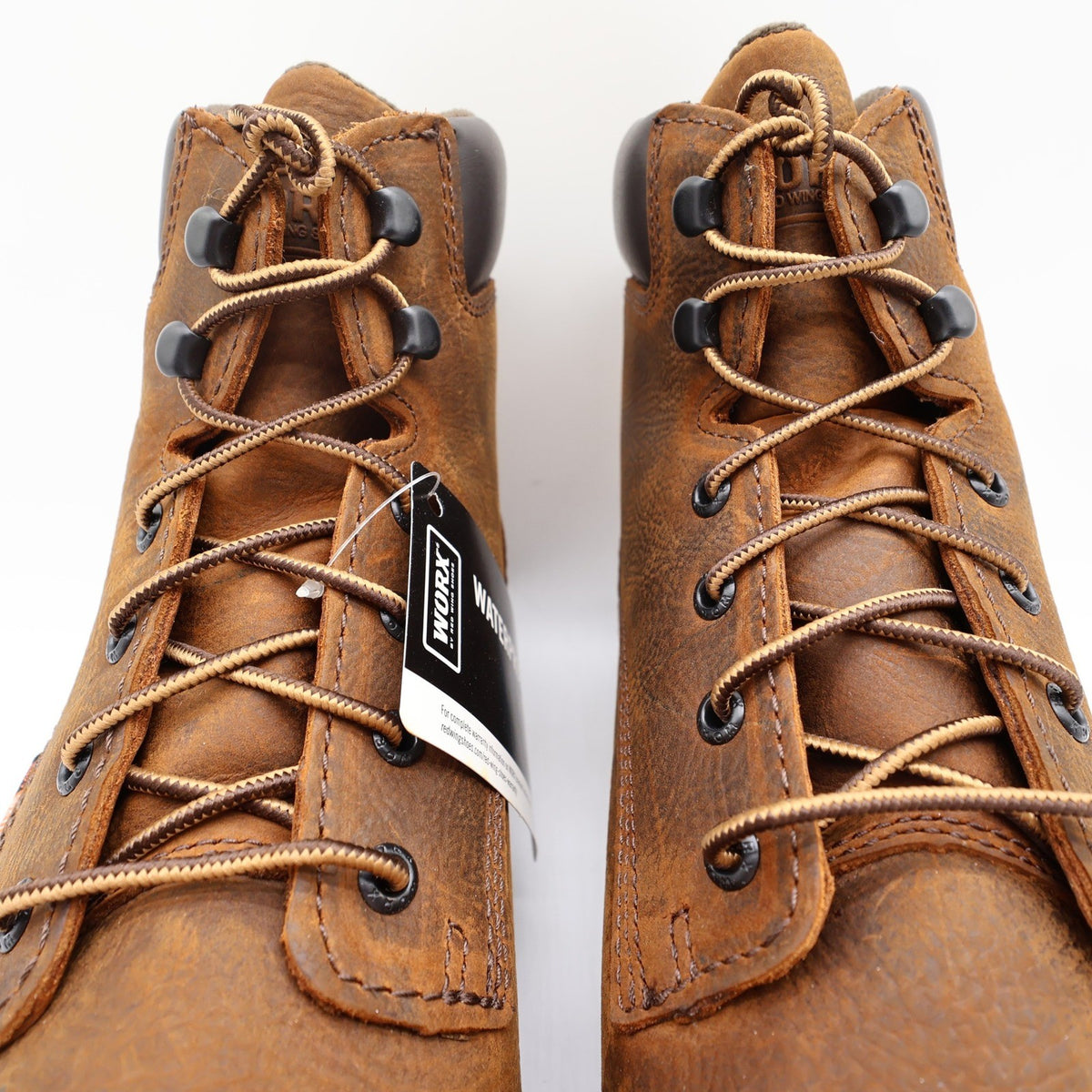 Worx by Red Wing Steel Toe Work Boots Mens 12 Brown Leather Waterproof NEW 5606 - take2supply