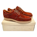 James Pepper Vintage 60s 70s Moc Toe Oxford Shoes Mens 6D Rust Suede Deadstock - take2supply