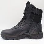 Battle Ops BOPS8001 Tactical Boot Mens 12 M/W Waterproof Side-Zip Black Leather - take2supply
