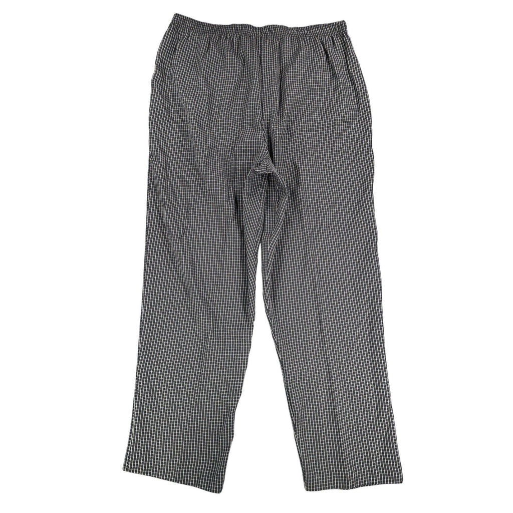 Southern Lady Pants Womens XL Black White Grid Check Elastic Waist NWT NOS - take2supply